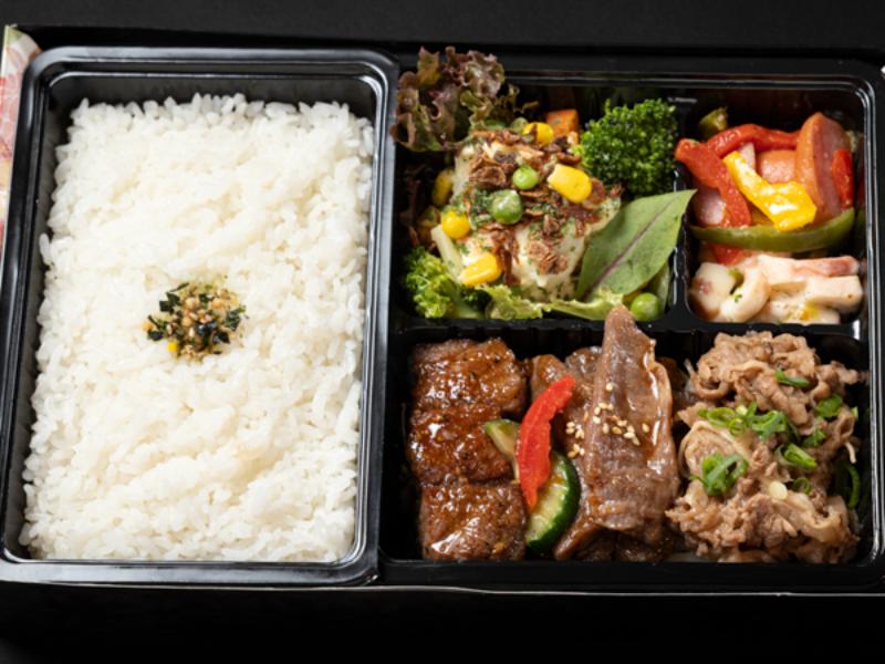 牛3種 牛づくし弁当