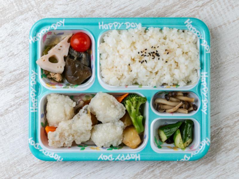 鱈とたっぷり野菜の塩だれソース弁当