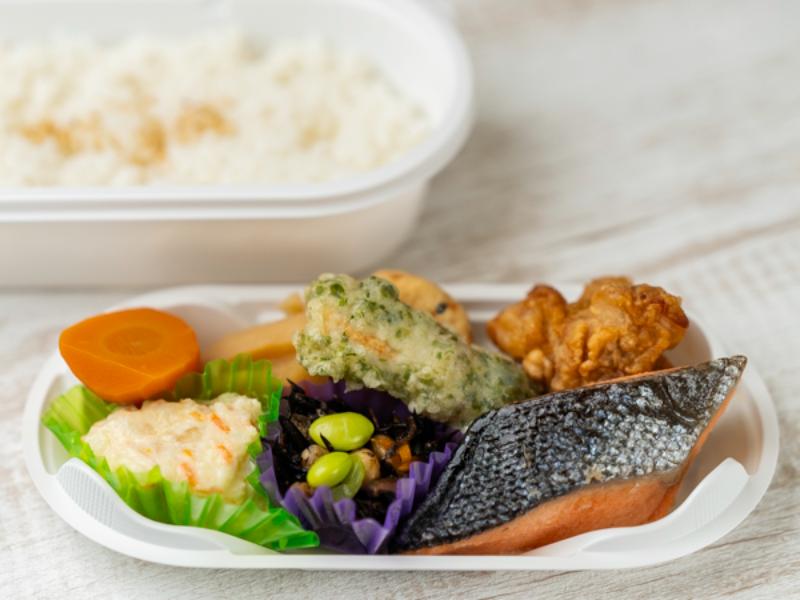 なごみ弁当 銀鮭の塩焼き