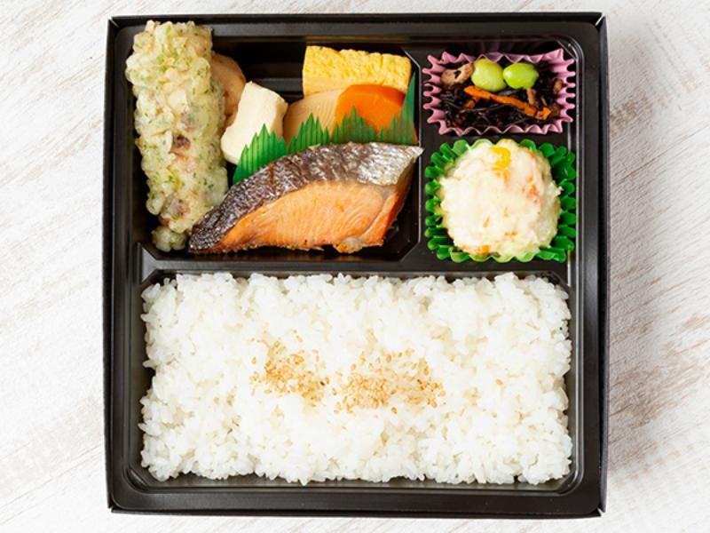 藤弁当　銀鮭焼き