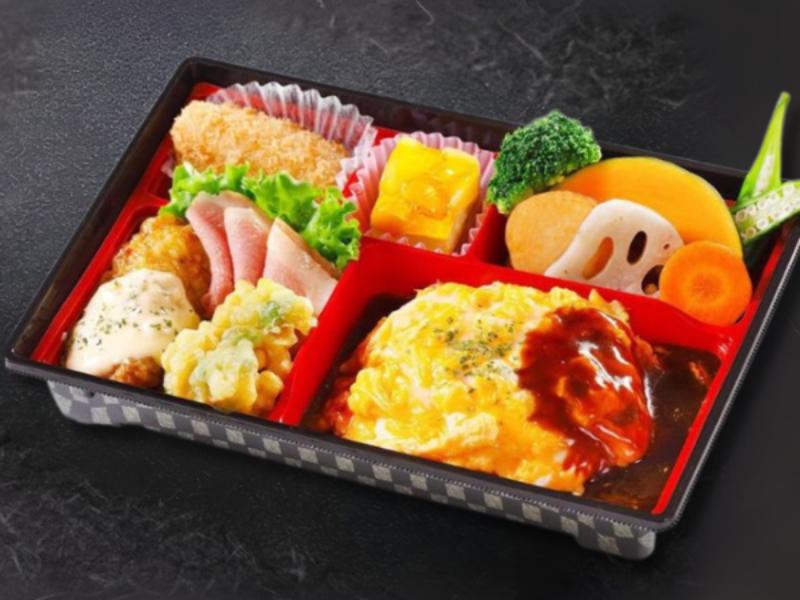 オリーブ卵のデミオムライス＆ファンファンDX