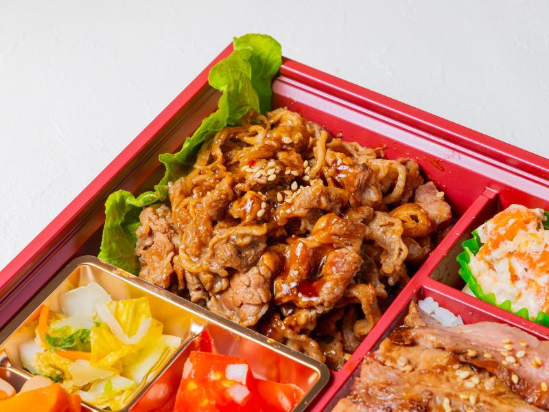 ステーキ焼肉亭ステーキ重＆焼肉御膳