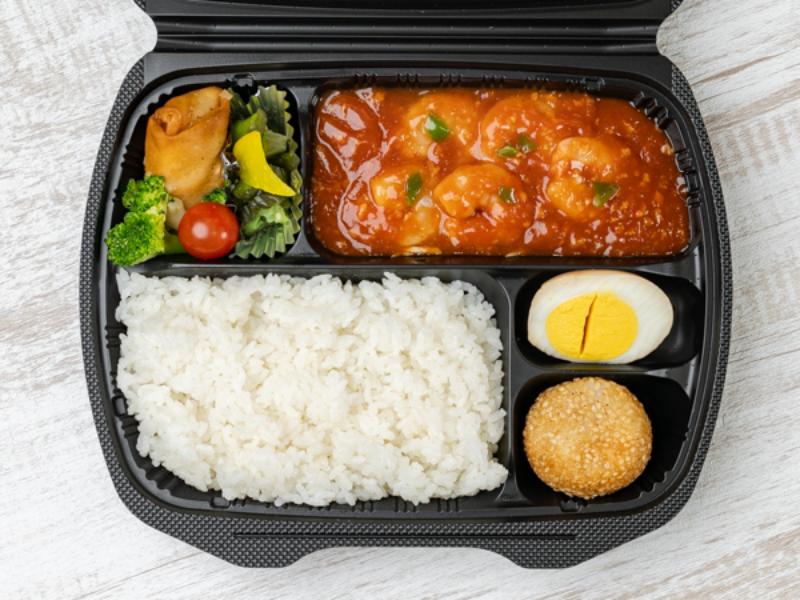 【BOX弁当】エビチリ