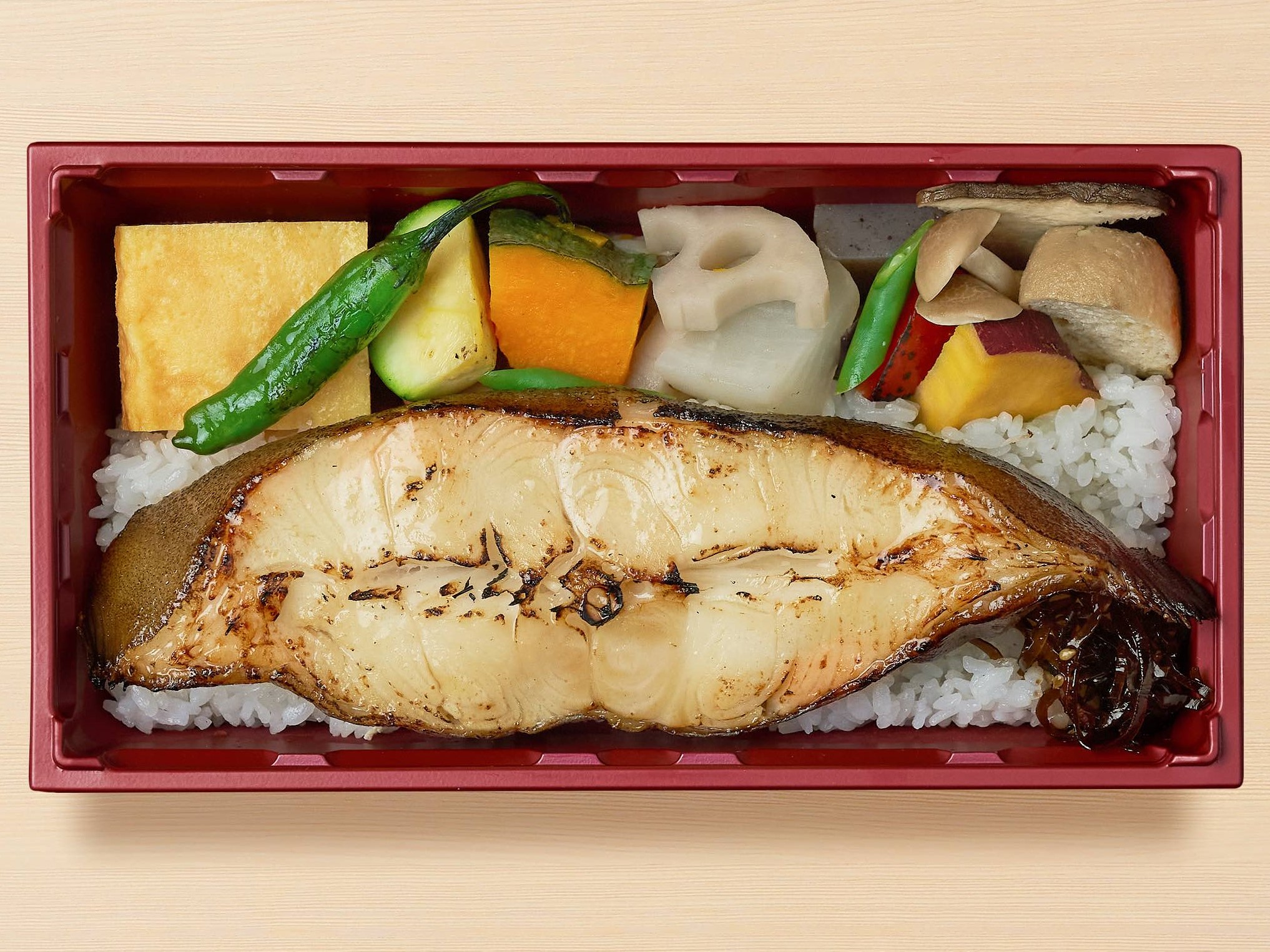 築地 千鶴屋の築地千鶴屋の熟成漬け焼き弁当 カレイ 1 100円 お弁当デリ お弁当の配達デリバリー