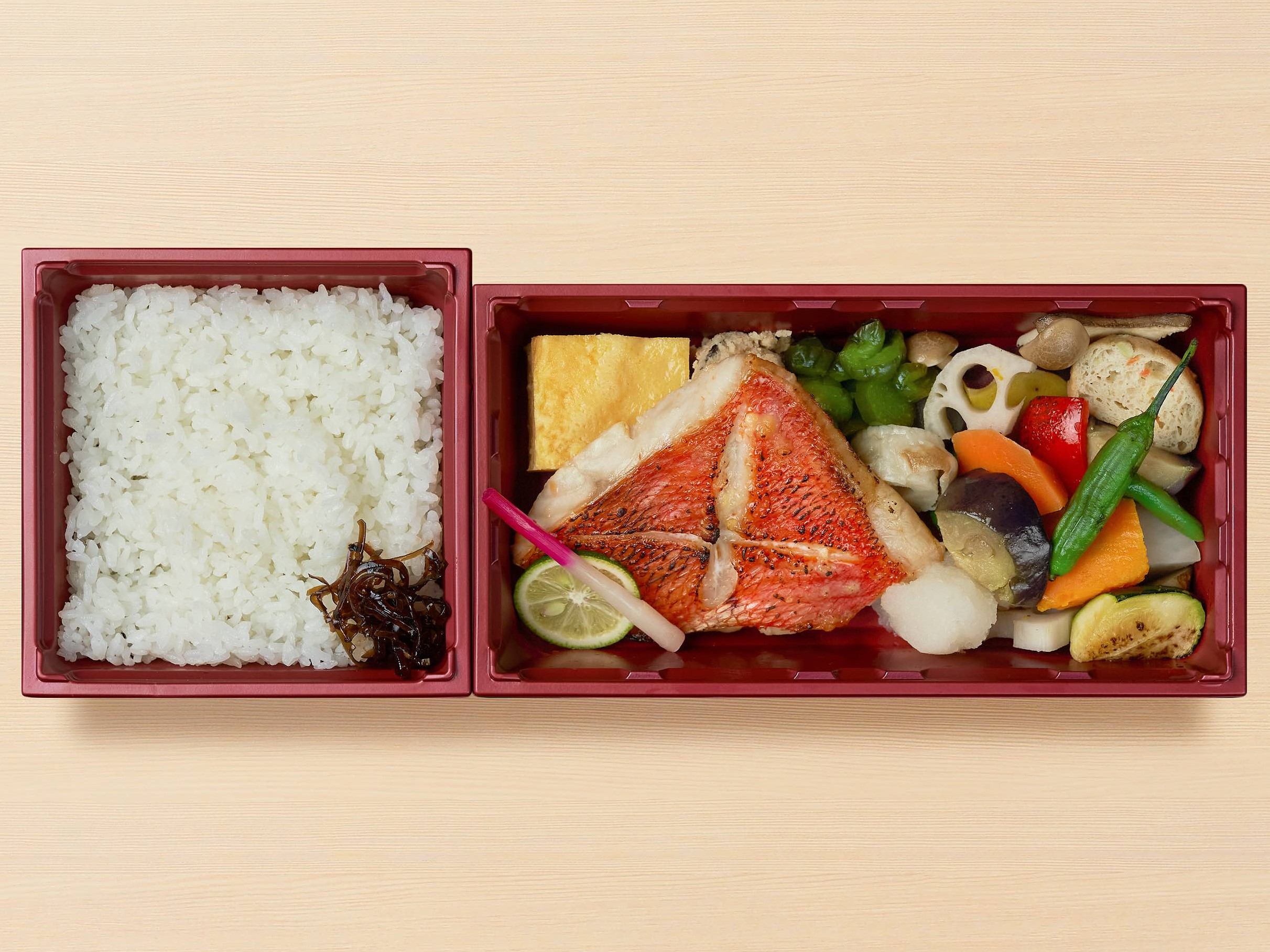 築地 千鶴屋の築地千鶴屋の魚弁当 金目鯛西京焼き 1 944円 お弁当デリ お弁当の配達デリバリー